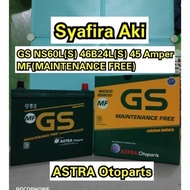 Aki Mobil Sienta, Yaris, Aki Mobil New Vios Gs Astra Ns60Ls Mf (Aki