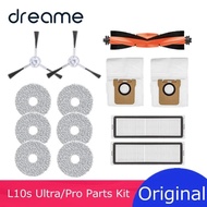 Original Dreame Robot Vacuum Cleaner Spare Accessory Parts Kit For Xiaomi B101CN Hair Main / Side Brush, Filter, Mop Rag