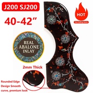 GIbson J200 SJ200 Acoustic Guitar Pickguard Shell Inlay Thickness 2.0 mm Scratch Plate Guitar Access