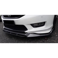 READY STOCK ACCORD G9/9.5 14-19 BUMPER DIFFUSER LIP BLACK/CARBON