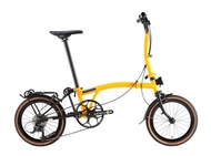 Cranston 16 Inch Folding Bicycle Portable Commuter Metro Tail DIY Small Cloth Lightweight City Bike 