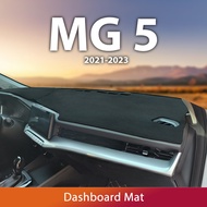 For MG 5 MG5 2021-2023 Anti-Slip Car Dashboard Cover Avoid Light Pad Instrument Platform Desk Mat Da