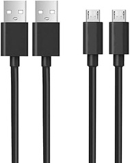 [2-Pack] Charger Cable Cord Compatible LG G Pad 7.0" 8.3" 10.1", F 8.0", LG LK460/ AK495/ V410 / V700 / V521 / V496 / V495 / VK815 / LK430; ASUS Nexus 10/9/7; ZenPad 10/ S 8.0/8.0 Z300/ Z380 Tablet