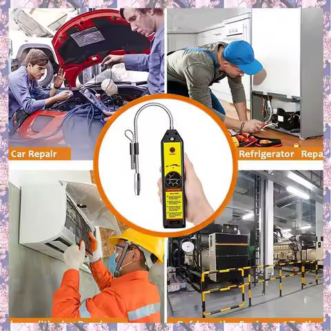 WJL-6000UV Halogen Leak Detector Freon Leak Detector R22 R410A R134A R1234YF Refrigerant Gas Air Con
