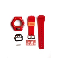 [UNTUK DW6900 COPY ORI SAHAJA] B&B BnB Band and Bezel GShock DW6900 CB4 Mael Lambong Merah Red