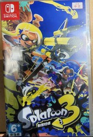 全新 switch遊戲 斯普拉遁 3 中英日文版 Splatoon 3 漆彈大作戰 噴漆大戰