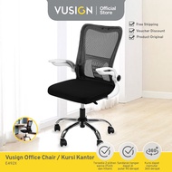 Vusign Office Chair / Kursi Kantor / Kursi Kerja Minimalis Desain Ergonomis Nyaman Ketinggian Bisa D