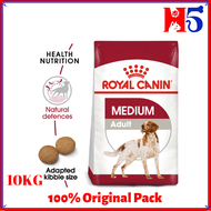 ROYAL CANIN Medium Adult (10KG) Dry Dog Food/ Makanan Anjing/ Pet Food