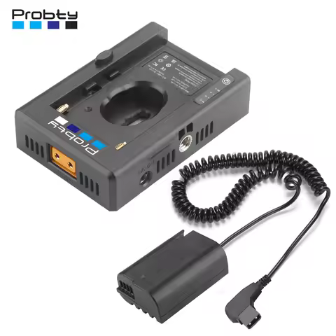 DMW-DCC17 DMW-BLK22 Dummy Battery+NP-F Battery Adapter Mount Plate For Panasonic Lumix G9 DC-S5K DC-