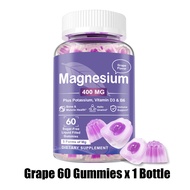 Softher Magnesium Glycinate แมกนีเซียม กัมมี่ for Improve Memory Sleep Well Magnesium ผู้ใหญ่ อาหารเ