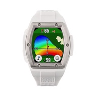 SHOT NAVI Crest II Touch Golf GPS Watch (Made in Japan) - White