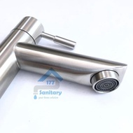 Promo 304 Stainless Steel Washbasin Faucet HIGH FV14 - Stainless Steel Hand Washing Water Faucet COD