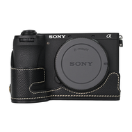 Leather Dual Camera Case Base for Sony ZVE10ii A6700 A7C2 A6400 A6100 ZV1M2 Digital Camera Accessori