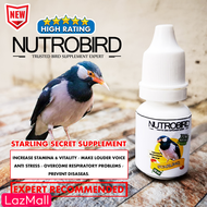Vitamin Burung  jalak suren Gacor terbaik terbukti murah  Nutrobird Starling Original Jalak vitamin burung Jalak Ampuh  Jitu Suplemen burung jalak GACOR  Vitamin Jalak suren Nyatpam
