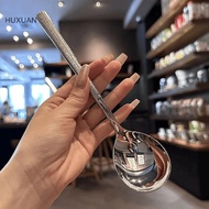 HUXUAN Stainless Steel Spoon for RFT Family Restaurant