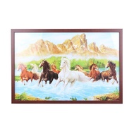 กรอบรูปพร้อมภาพสำหรับแขวนติดผนังขนาดใหญ่ Size 20x30นิ้ว/50x75cm. The large wall picture with beautif