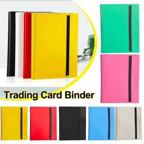 Cartoon Collection Notebook 9 Pocket Game Card Binder Portable Hold 360 Cards for Pokemon Game Cards