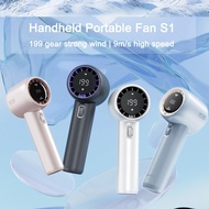 Portable Mini Handheld Fan 3500mAh LED Display