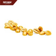 Top Cash Jewellery 999 Pure Gold Coffee Bean Display Piece [BT]