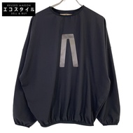 Adidas x FEAR OF GOD 25SS JZ7376 黑色運動款 MELTAWAY 圓領衛衣 M 碼 [二手]