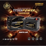 Titanpower Premium DIN75 LN3 Car battery