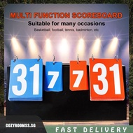 [cozyroomss.sg] 4-Digit Table Tennis Scoreboard Plastic Tabletop Scoreboard for Sports Referee