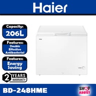 Haier Chest Freezer 206L Chest Freezer Peti Sejuk Beku Frezer BD-248HME