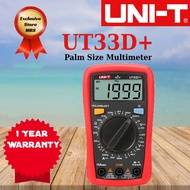 UNI-T UT33D+ UT33A+ UT33B+ UT33C+ Palm Size Multimeter