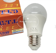 หลอดไฟ LED หลอดประหยัดไฟ E27 12V-24V-65V 10W ยี่ห้อ CTL แสงสีขาว Daylight และ แสงวอร์มไวท์ Warmwhite ใช้กับแบตเตอรี่