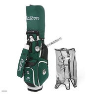 ST/💝MALBONUltra-Light Golf Bag Bracket Bag South Korea Malbang Outdoor One Shoulder Waterproof Canvas Double Hood Club B