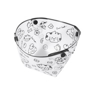 Outdoor Collapsible Bowl Set Portable Cartoon Series Food Grade PP Material 4 Pack Lightweight Foldi
