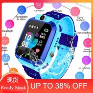 happystore9.9 Kids Smart Watch Q12B Phone Watch for Android IOS Life Waterproof LBS Positioning 2G Sim Card Dail Call