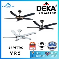 Deka VR5 56'' Ceiling Fan 5 Blades With Remote Control Kipas Siling Deka