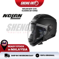 NOLAN N70-2 GT CLASSIC (N-C010) Full Face Helmet Motor Topi Keledar Keselamatan Full Face Original S