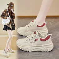 2026 Spring Daddy Shoes Women's Chunky Sneakers Comfortable Cushioning Casual All-Match Retro Platfo