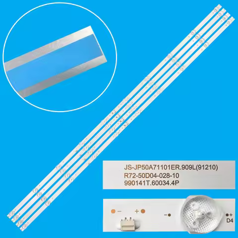 LED Backlight Strips For Novex NWX-50U169TSY NWX-50U169TSYS Vityas 50LU1204 HTY-50U11S-VD MS-L3640 V