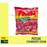 Potchi Original Strawberry Cream Gummy Candy 50's