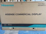 Hisense commercial display 75” HN75WR80U (Grade B)