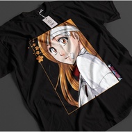 Bleach Anime Shirt Orihime Tshirt Ichigo Bankai T-Shirt Aizen Zaraki Unisex Tee