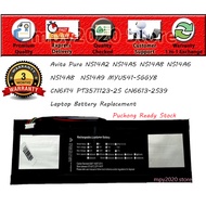 Avita Pura CN6613-2S3P NS14A2 NS14A5 NS14A8 NS14A6 NS14A8 PT3571123-2S Laptop Replacement Battery Puchong Ready Stock