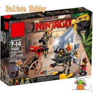 Baltan Hobby HM5 Compatible with  Ninjago Piranha Attack 70629 06068 10797 building block boy toy EN