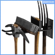 [SzgqmyyxcbMY] Garden Tool Storage Rack Hanging Heavy Duty Storage Shelf Yard Tool Holder for