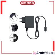 Nintendo Switch AC Adapter - Europe 2 pin, SG 3 pin, Japan 2 flat pin 任天堂 原装 充电器 插座 AC 變壓器