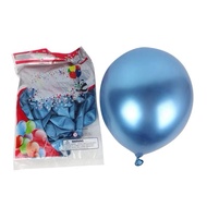25pcs/50pcs Chrome Blue color balloon for party & DND shop