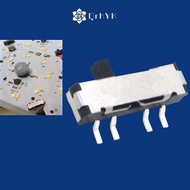 QrhYK 10Pcs 4 Pin Mini Slide Switch On-OFF 3Position Micro Slide Toggle Switch Miniature Horizontal 