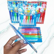 (1 pack 8pcs)/ Ballpoint Pen/ Ballpoint Pen Colored Gel Pen 0.5/ Gel Pen 0.5 color ink 1 pack contai
