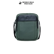 BEVERLY HILLS POLO CLUB Men's Sling Bag / Nylon / Olive / BHC046N2