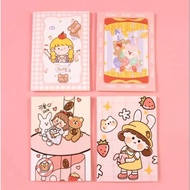 Buku Tulis Mini A6 Motif Lucu Buku Catatan Kecil Notebook Mini - A6 Momo Pink