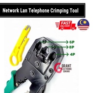 Network Lan Cable Telephone Crimping Tool Cable Stripper RJ45 RJ11 Cat 6 Cat5