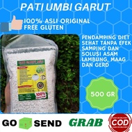 Pati Tepung Umbi Garut Lerut Asli Obat Jamu Asam Lambung Maag Gerd